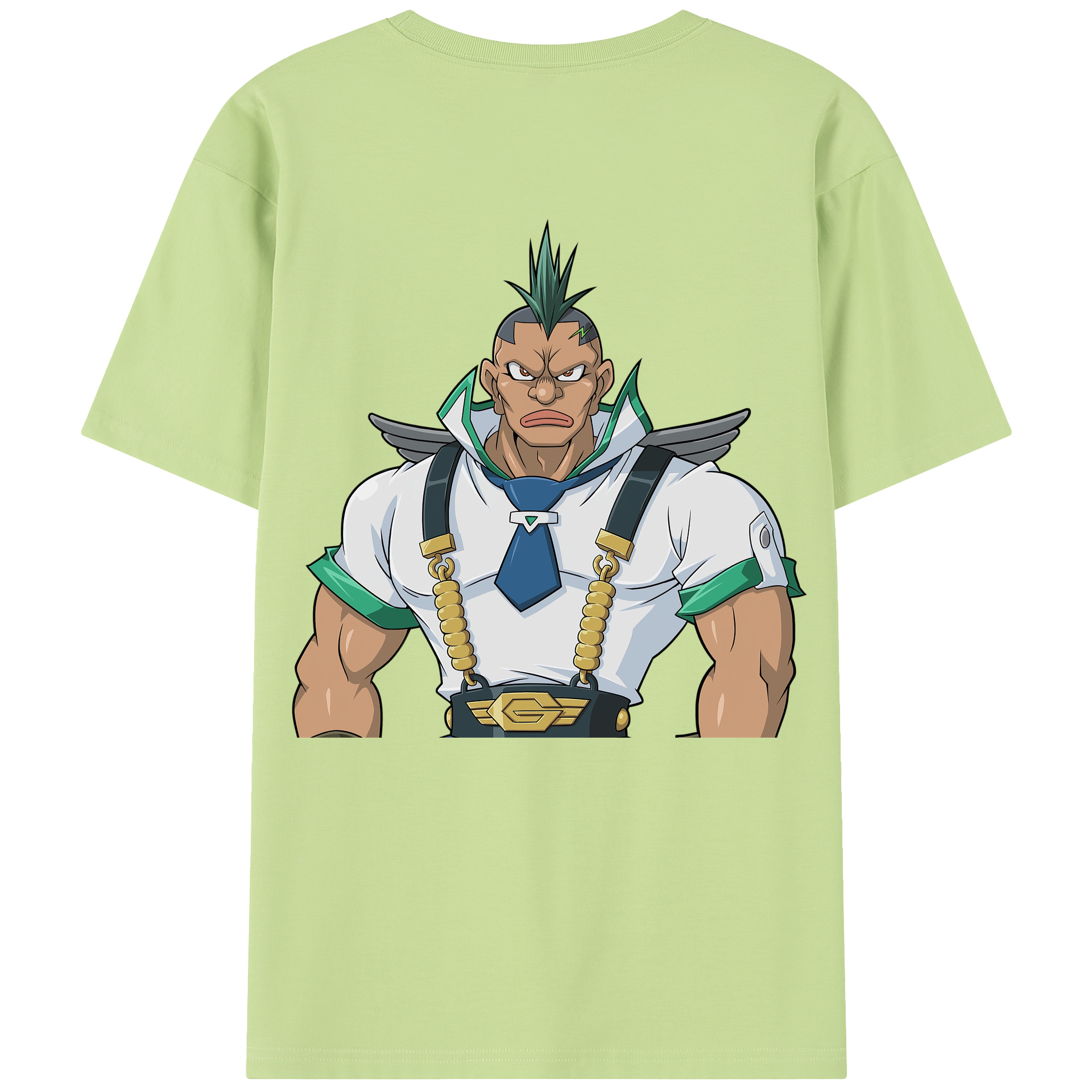 （画像用） 遊☆戯☆王 Yu-Gi-Oh! 綿100％半袖Tシャツ（背面プリント）